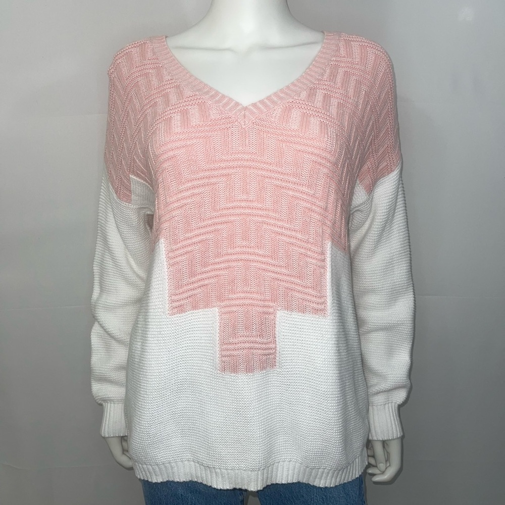 Bcbgeneration Oversized Patterned Sweater - image 2